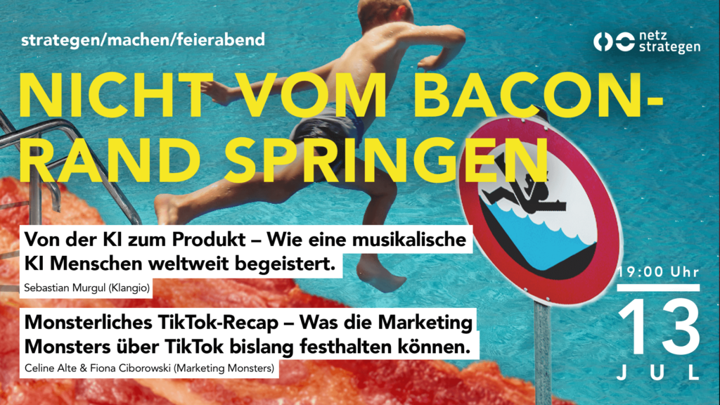 Poster des nmfka Nicht vom Baconrand springen