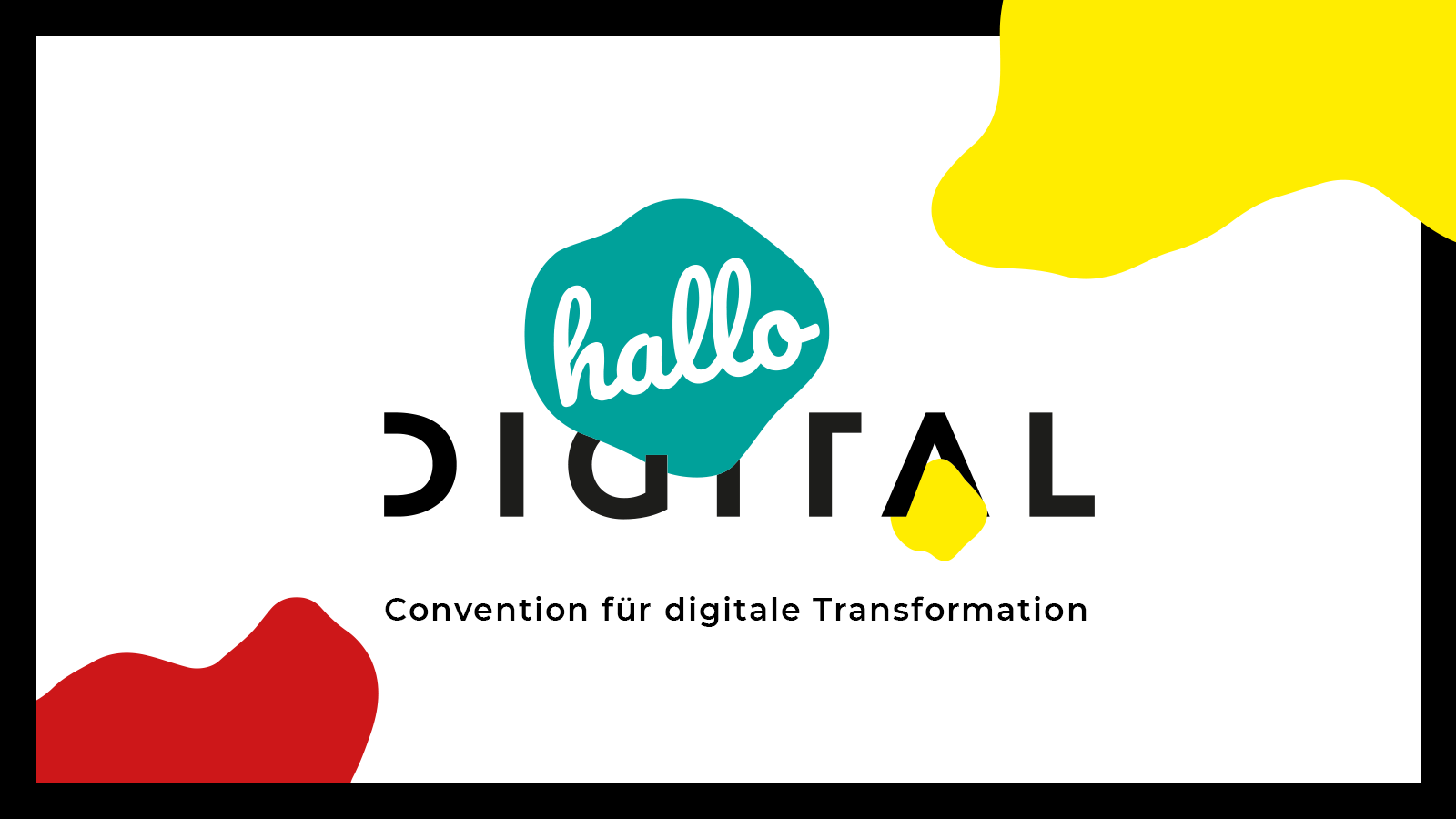 hallo.digital Convention Visual mit Logo