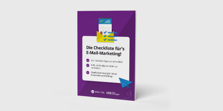 E-Mail-Marketing Checkliste Titelseite