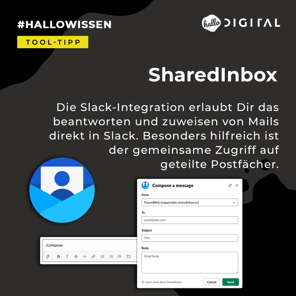 Slack Intergration SharedInbox – ToolTipp zum teamüberfreifenden E-Mail-Management