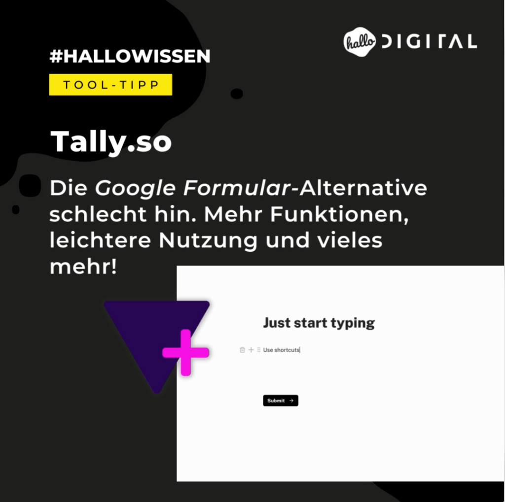 Tally.so – Die Google-Forms Alternative